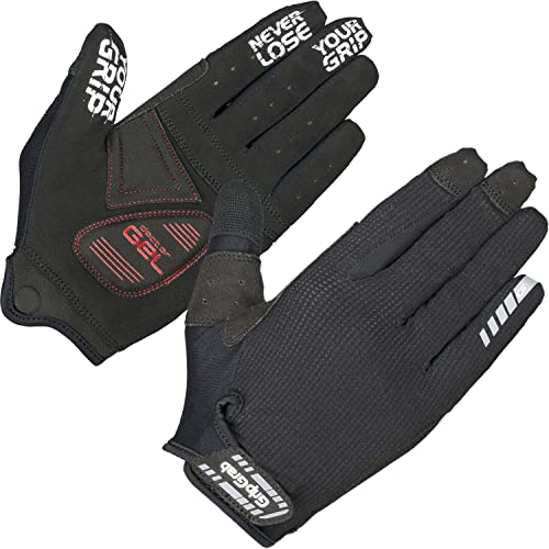 GripGrab Unisex – Erwachsene SuperGel XC Stark Gepolsterte Mountainbike Fahrrad Handschuhe Langfinger, Schwarz, XL