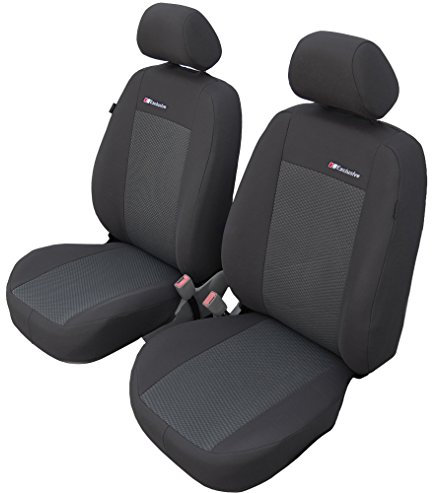 ERJOT Vordersitzbezüge Exclusive DCT Universal kompatibel mit Audi VW Skoda Nissan Toyota Kia MazdaAutositzbezüge Sitzbezüge Schonbezüge Grau