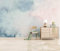 Fototapete Kinderzimmer Deko Tapete Blaues Abstraktes Europäisches Aquarell Tapeten Vliestapete Wanddeko Wohnzimmer Wandbilder