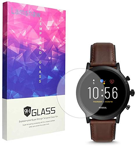 Ceston 9H Protection Ecran en Verre Trempé pour Montre Connectée Fossil The Carlyle HR Gen 5 (3 Pack)