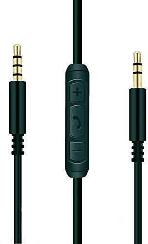 BINGLE Kopfhörerkabel für Beats Audio-Kabel für Beats Studio/Solo/Solo HD/Mixr/Detox/Pro Kopfhörer, Inline-Mikrofon, Fernbedienung