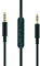 Cavo audio di ricambio per cuffie Beats by Dr Dre Solo/Studio/Pro/Detox/Wireless/Mixr/Executive/Pill con microfono in linea/telecomando, nero (verde)