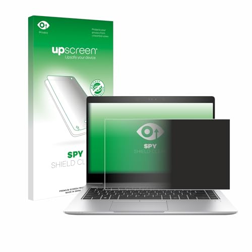 upscreen Blickschutzfolie für HP EliteBook 840 G6 | Anti-Spy Displayschutz Made in Germany Privacy Screen Protector Sichtschutz Blaulichtfilter Klare Folie