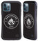 Head Case Designs Officially Licensed Manchester City Man City FC Black White Mono Badge Hybrid Case Compatible With Apple iPhone 12 / iPhone 12 Pro