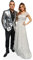 Robbie Williams And Ayda Field (Duo 2) Mini-Prominente Ausschnitt