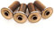 Terske Ultra-Low Profile Superlight Bronze eloxiertes Titan Flaschenhalter, 4 Stück