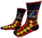 SMARTYPANTS Herren Socken – Neuheit Lustiger Witz Vatertag Papa Vater Jazzy Bunt Funky Silly Muster Alte Ältere Straßenschild Geschenk, Oldi Man Prime (1 Paar), 11