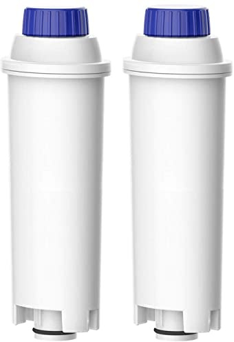 WANGCL 2PCS Coffee Machine Water Filter for DeLonghi DLSC002 Water Filter for De'Longhi ECAM ETAM EC BC Series