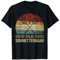 Old Schmetterhand - Badminton Federball Spruch T-Shirt