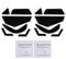 Lot de 2 Paires de Pieds de Souris pour Souris de Jeu Filaire Logi G502 RGB Hero
