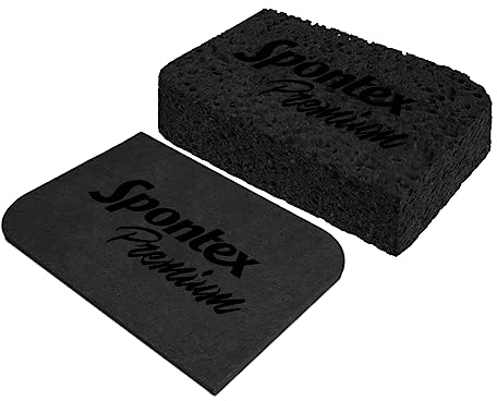 Spontex Sponge, cellulose, Black