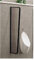 Urinal Trennwand Urinal-Sichtschutz, WC-Trennwand, Wandmontage, Wasserdichter, Robuster Raumtrenner Glas-Urinal-Schallwand Mit Kompletten Bausätzen, Badezimmer/Schulen/Einkaufszentren ( Color : Black