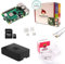 HutoPi Raspberry Pi 4 Model B 2GB Starter Kit RPi 4 Modèle B 2Go avec Carte Noobs Micro SD 32Go Alimentation USB-C Officielle 5V 3A Cable Micro HDMI 4 Dissipateurs Thermique Boitier