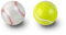 Perixx Peripro-303X2I Sport-Trackball, 3,4 cm, für Trackball-Maus, Tennisball und Baseball-Design, kompatibel mit M570, M575, Perimice 517/520/717/720 und andere, 2 Stück