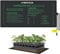 Senua Seedling Heat Mat 20W Heated Propagator Durable Waterproof Seedling Heating Pad for Winter Hydroponic Indoor Seedling Germination 10x 20.75 (25 x 52.7 cm)