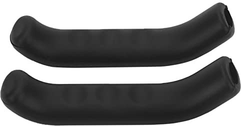 Couvercle de Levier de Frein de Vélo, 5 Couleurs, Poignées en Silicone, Protection étanche Antidérapante, Accessoires de Vélo (Noir)