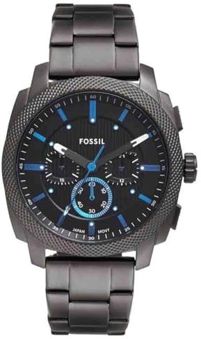 Fossil Men's Analog Quartz Watch with Stainless Steel Strap FS6098