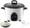 kisidus Reiskocher mit Warmhaltefunktion, Elektrischer Rice Cooker klein 1 Liter, Antihaftbeschichtete, mit Innentopf und Deckel Messbecher Reislöffel, 400W