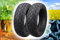 Allwetterreifen Set Roller Reifen Ganzjahresreifen 120/70 x 12 Zoll + 130/70 x 12 Zoll, M-S Reifen Schlauchlos, 51J + 62P, Profil 356