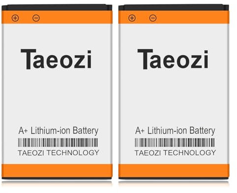 BL-5C Akku, 2 x 1600mAh Lithium-Ionen-Ersatzakkus für Nokia BL-5C Handy bl5c Radio Backup Akku-3