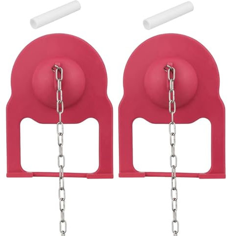 PLCPDM Reemplazo Flapper Inodoros 2 Piezas Altos Actuaciones para Mayoría Los Tanques Inodoro Estándar