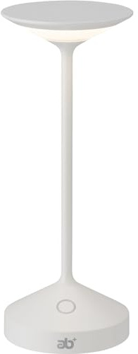 AB+ by Abert Tempo Mini tragbare Tischleuchte Weiss