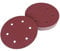 30Pcs 225mm Sanding Discs 40/80/120/180/240 Grit, Alumina Sandpaper 9 Inch Hook & Loop Sanding Pads Compatible with Drywall Sanders, Long Neck Sanders & Telescopic Tools(6 Hole)