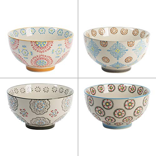 Table Passion - Coffret de 4 bols Bohème 14 cm