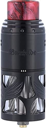 Vapefly Brunhilde RTA Clearomizer, Riccardo Verdampfer für e-Zigarette, Schwarz, 8 ml, Durchmesser 25 mm