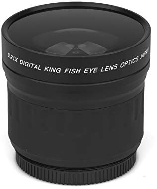0.21x - 52 mm FishEye Super Wide Angle Real Glass Lens 52 Fish Eye