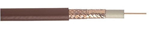 0.82mm² Brown, 164ft, 50m, WF100 Coaxial Cable