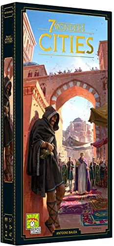 Repos Production, 7 Wonders 2nd Edition: Cities Expansion, Board Game, Ages 10+, 3 to 7 Players, 30 Minutes Playing Time