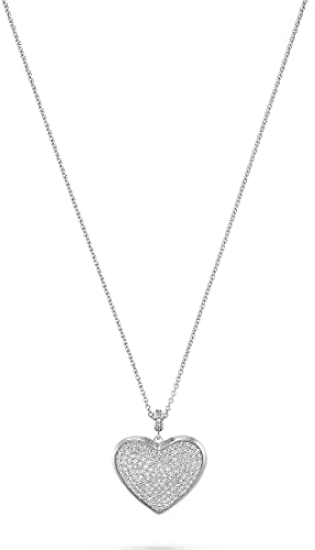 JETTE Damen-Kette 925er Silber 152 Zirkonia One Size 88004728