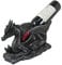 Grinning Gargoyle 12 Inch Mythical Silver Dragon Wine Bottle Holder - Home Bar Decor Fantasy Sculpture Decoration - Decorative Animal Bottle Holder – Great Kitchen Tabletop Coutertop Gift