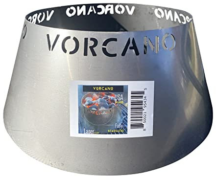 LavaLock Vorcano Kegel für Weber Brand Vortex Holzkohlegrill Zubehör für Weber Kettle, BGE, KAMADO - Medium Size