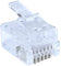 AERZETIX - C52651 - Juego de 50 tomas/conectores/enchufes para cable telefónico - 6P6C de 6 pines