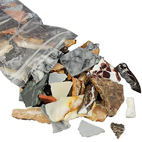DawnDream Tesselles mosaique 125g Couleur Mixte Cristaux en Verre de Verre de Forme irrégulière Pierre de mosaïque DIY Matériaux artisanaux Mosaique Verre (Color : 13)