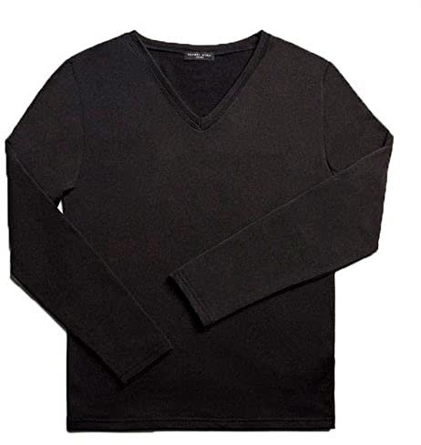 YSABEL MORA Camiseta Interior Térmica Cuello Pico Manga Larga Hombre Retención de Calor y Comodidad para Invierno con Tecnología Térmica y Ajuste