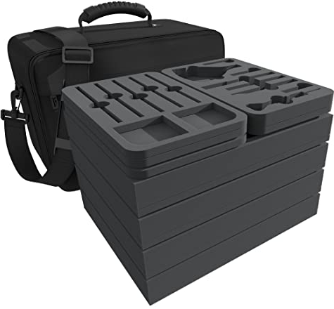Feldherr Maxi Plus Tasche kompatibel mit 128 Citadel Farbtöpfchen (12 ml / 18 ml / 24 ml) + Werkzeug