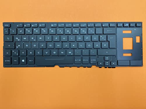 T-ProTek DEUTSCHE-Tastatur Keyboard kompatibel für Asus ROG Zephyrus GX501VI-GZ020T