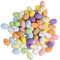 FeiliandaJJ 100Pcs Ostern Deko Eier Bunt Mini Ostereier Schaum Ostereier zum Bemalen Ostern Dekorationen DIY Osterdekoration (3 x 1.8 cm, Bunt)