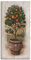 ARTLAND Wanddeko Leinwand Bilder Wandbild 50x100 cm Pflanzen- & Blumen Bäume Obstbaum U0PV
