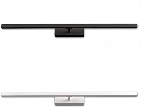 INNOVATE LED Bilderleuchte ColorSwitch - schwenkbare LED Spiegelleuchte Bad - CRI 82 LED Wandlampe - Spiegellampe Badezimmer 230V - 12 Watt Bilderlampe 840 Lumen - Wandleuchte Schwarz