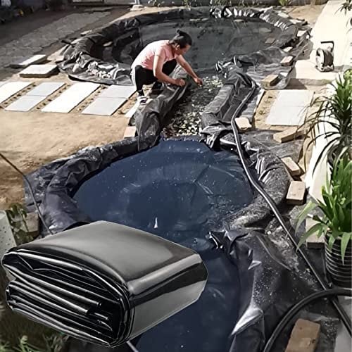 Bassin Poisson Exterieur Jardin Bassin Doublure 6x10 M, Bâche Bassin Preforme Epdm, Imperméable Revêtement De Bassin, Liner Bassin Poisson Jardin Piscine Cascade Bassin Exterieur ( Size : 1x10m )