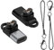 NEWZEROL 2 Pièce Adaptateur de USB-C Compatible pour GRMN Fenix 7/7S 7X/Forerunner 570/970/965/265/265S/Instinct 2/2S/Venu 2/2S, [avec Lanière] Adaptateur pour la Plupart des Montres GRMN - Noir/Gris