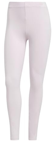 adidas Femme Essentials Linear Cotton Leggings, Clear Pink/White, S