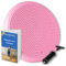 BK 2.0 Balance Cushion Pink – Orthopädisches Gleichgewichtskissen für gesunde Körperhaltung – Ergonomisches Sitzkissen fürs Büro, Home Office & Schule – Balance Trainer inkl. Luftpumpe – 33 cm