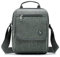 OIWAS Umhängetasche Herren Groß, Herrenhandtasche Schultertasche Messenger Bag, Wasserdicht Handytasche Männer Grau