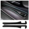 2PCS Autositz Lückenfüller,Car Seat Gap Filler für Car Seat Oeganizer,Generisch Auto Zubehör Hohes Volumen Lückenfüller zum Halten Von Telefon,Schlüssel,Geldbörse (Schwarz)