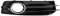 Hihaha Griglia per Fendinebbia No.8P0807682K per Audi A3 8P 2009-2013 Anteriore Destra Copertura Inferiore Anteriore per Fendinebbia Inserti ABS 1 Pezzo Nero Argento